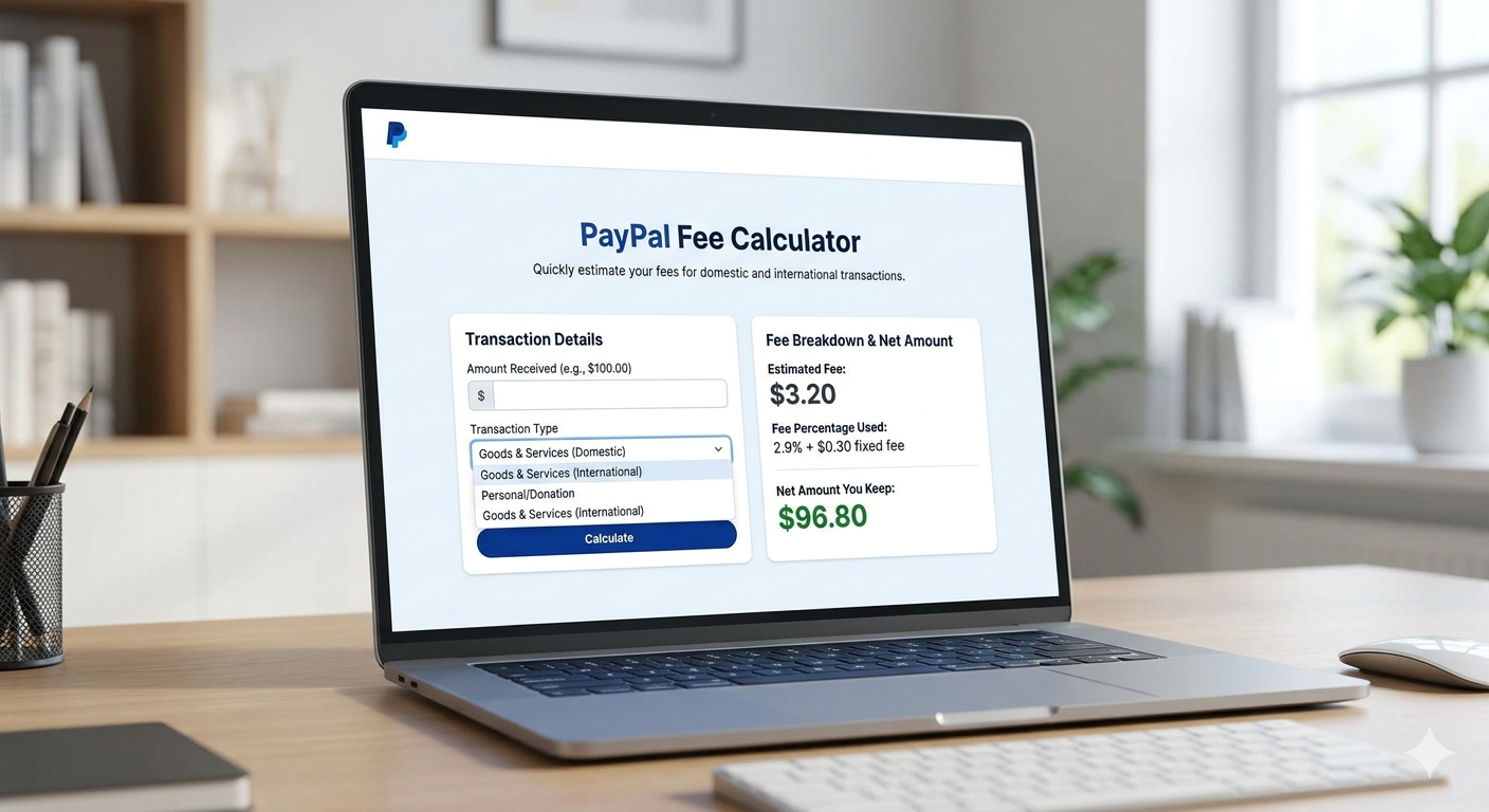 PayPal Fee Calculator