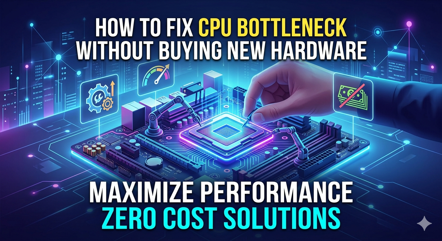 How to Fix CPU Bottleneck Without Buying New Hardware