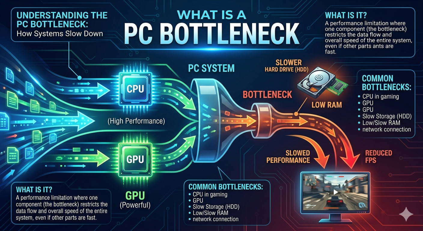What Is a PC Bottleneck? Complete Beginner's Guide (2026)