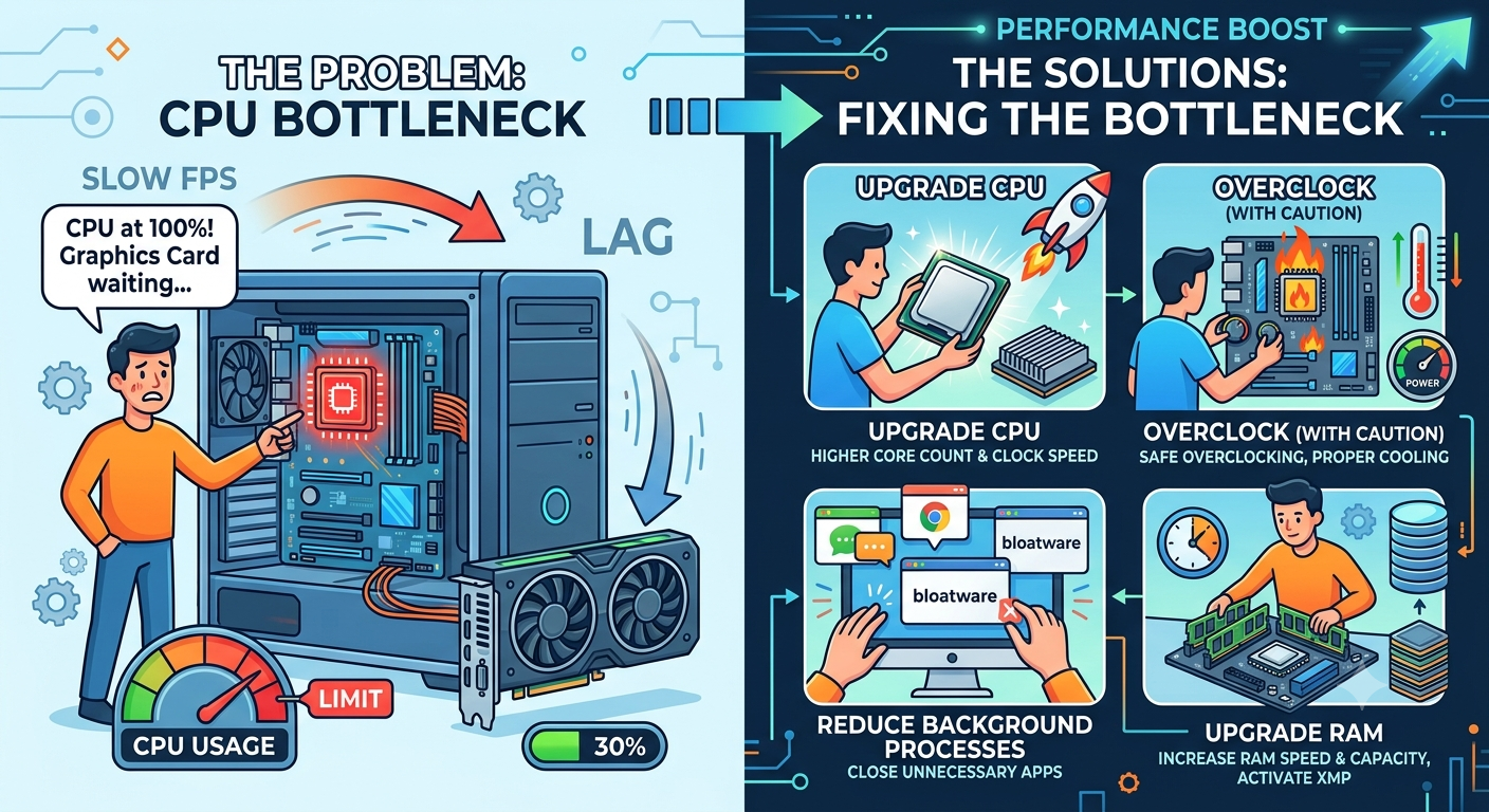 How to Fix a CPU Bottleneck Without Buying New Hardware
