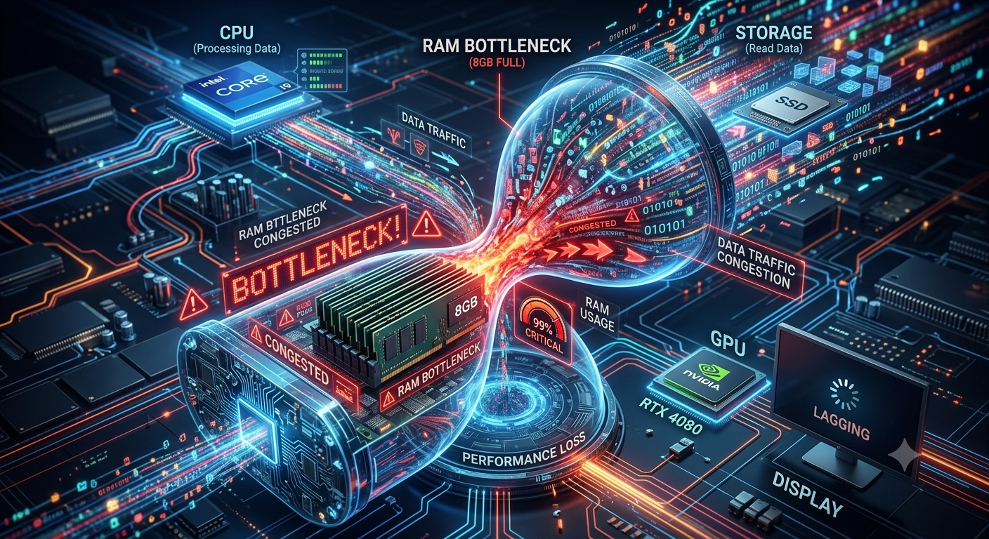 RAM Bottleneck: Can Memory Slow Down Your CPU and GPU?