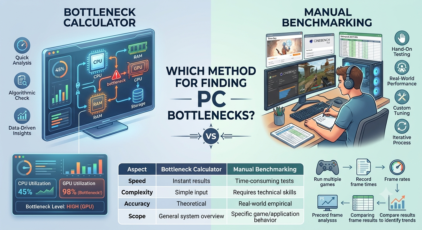 Bottleneck Calculator vs Manual Benchmarking: Which Is More Accurate?