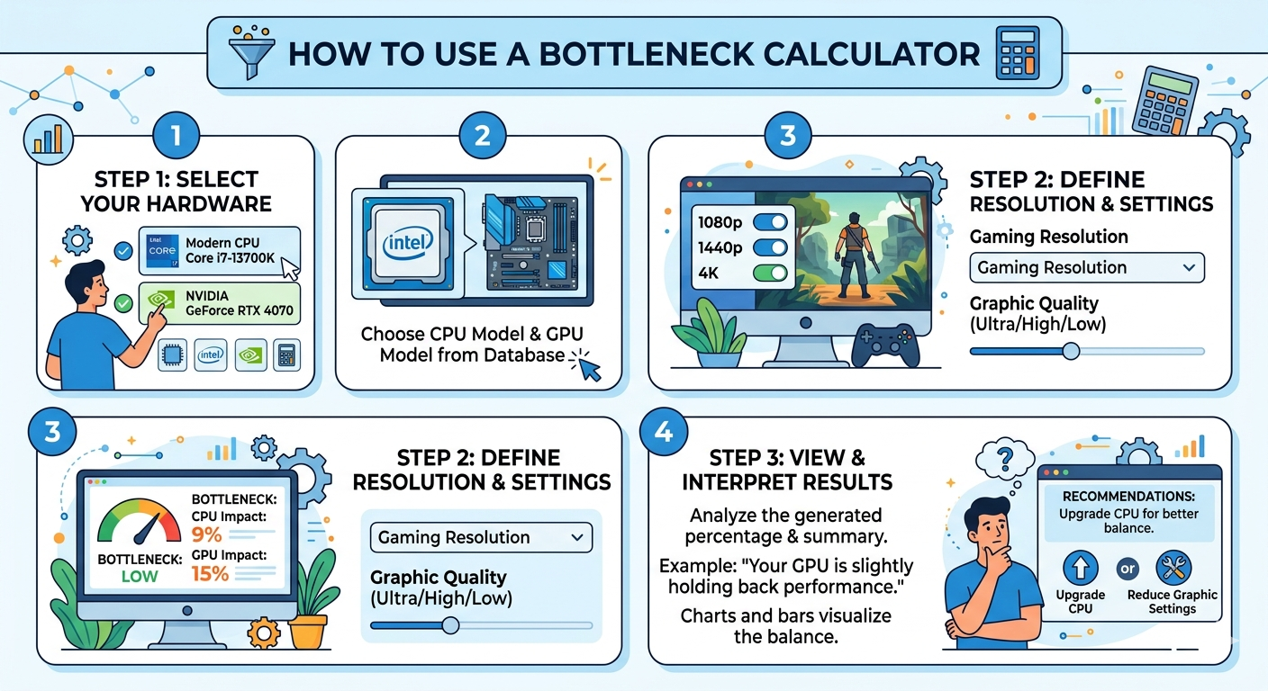 How to Use a Bottleneck Calculator: Step-by-Step Tutorial