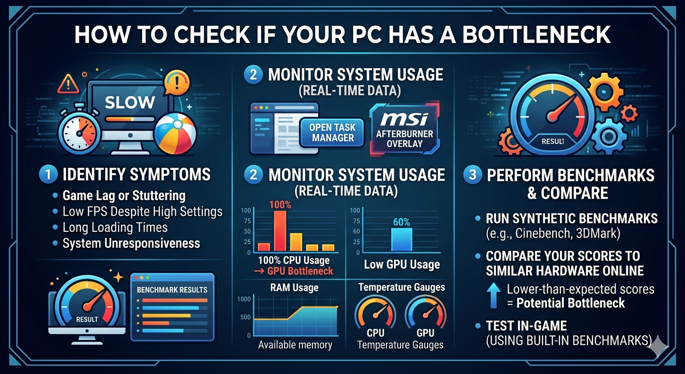How to Check If Your PC Has a Bottleneck (No Software Needed)