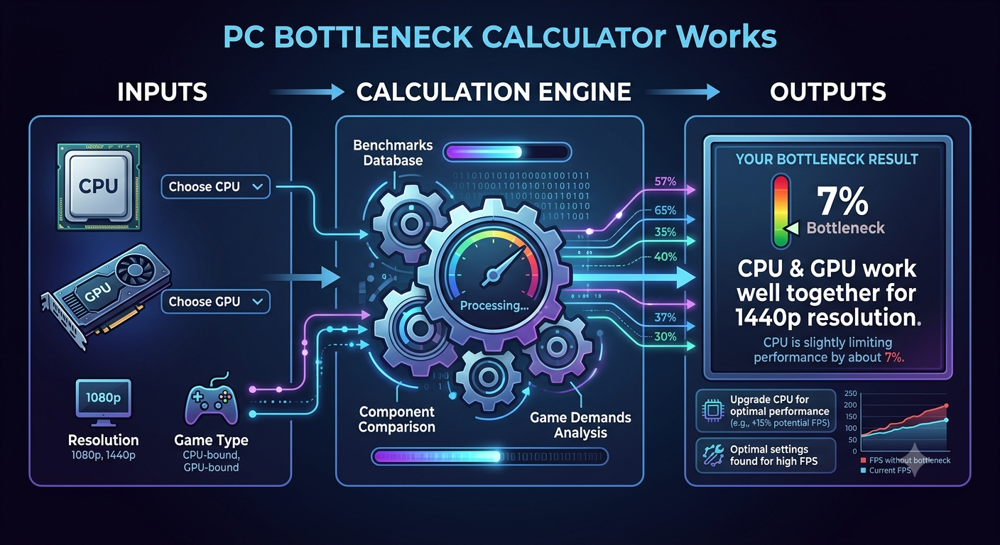 How Bottleneck Calculators Actually Work (Behind the Algorithm)