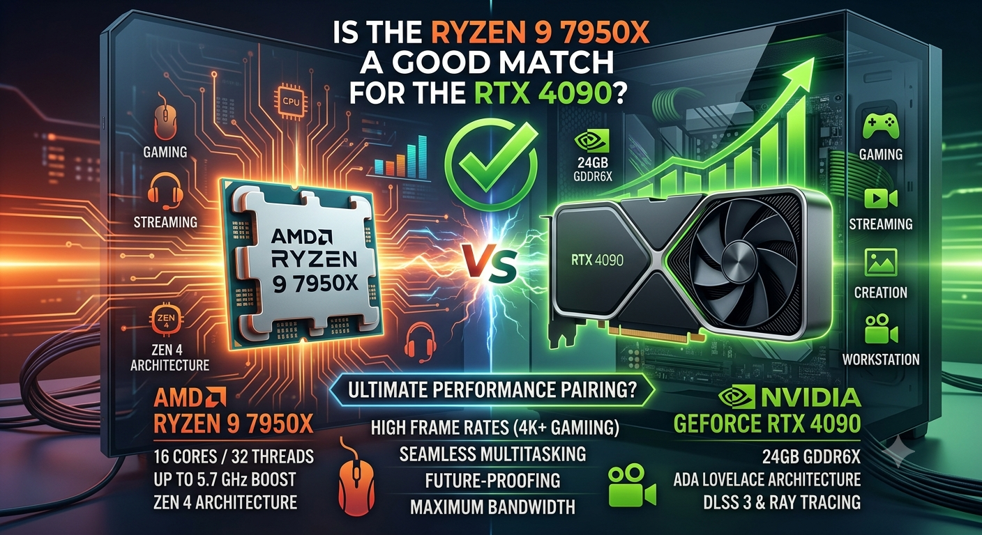 Is the Ryzen 9 7950X a Good Match for the RTX 4090?