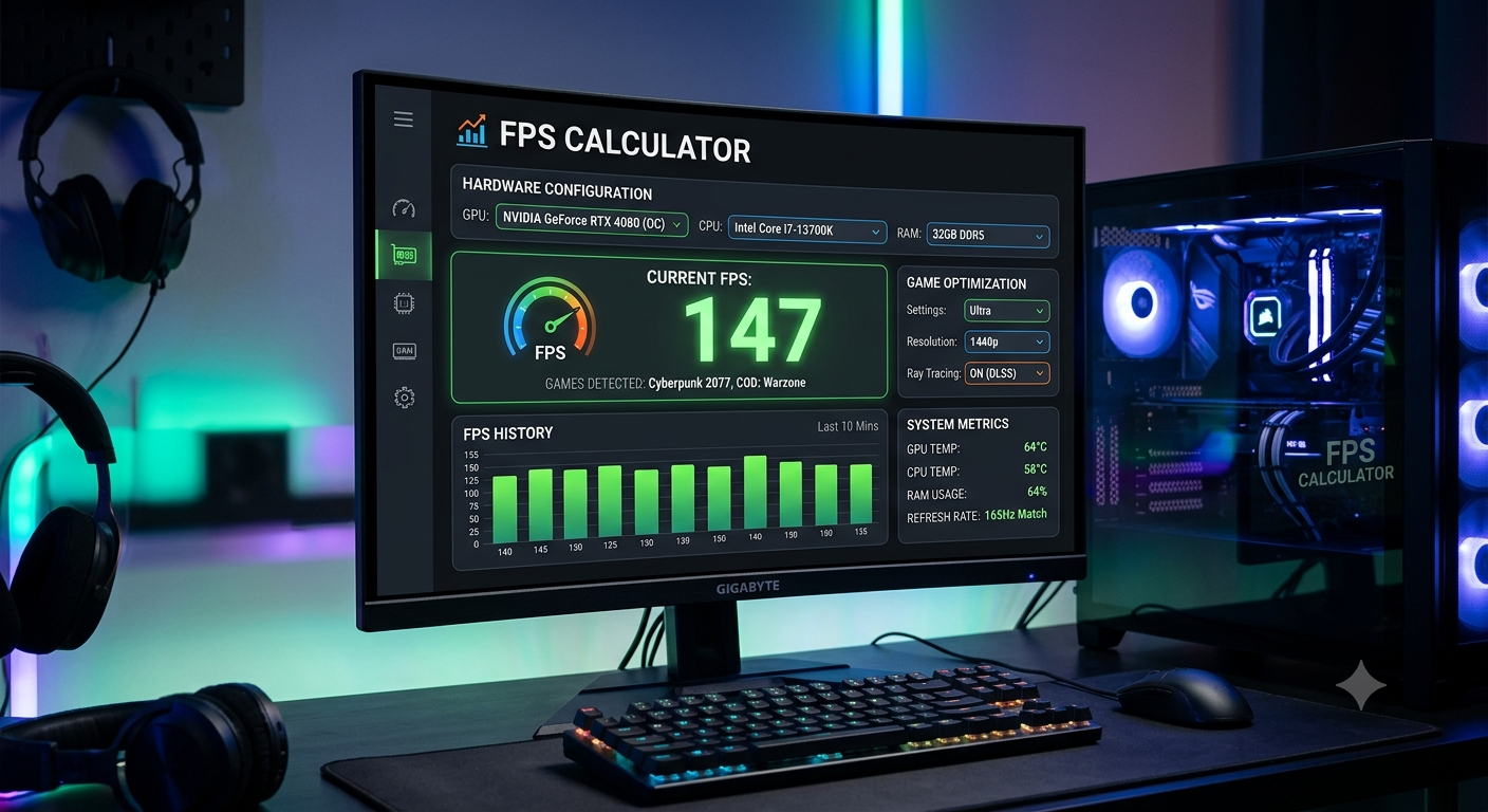 FPS Calculator: Predict Your Gaming Performance Accurately