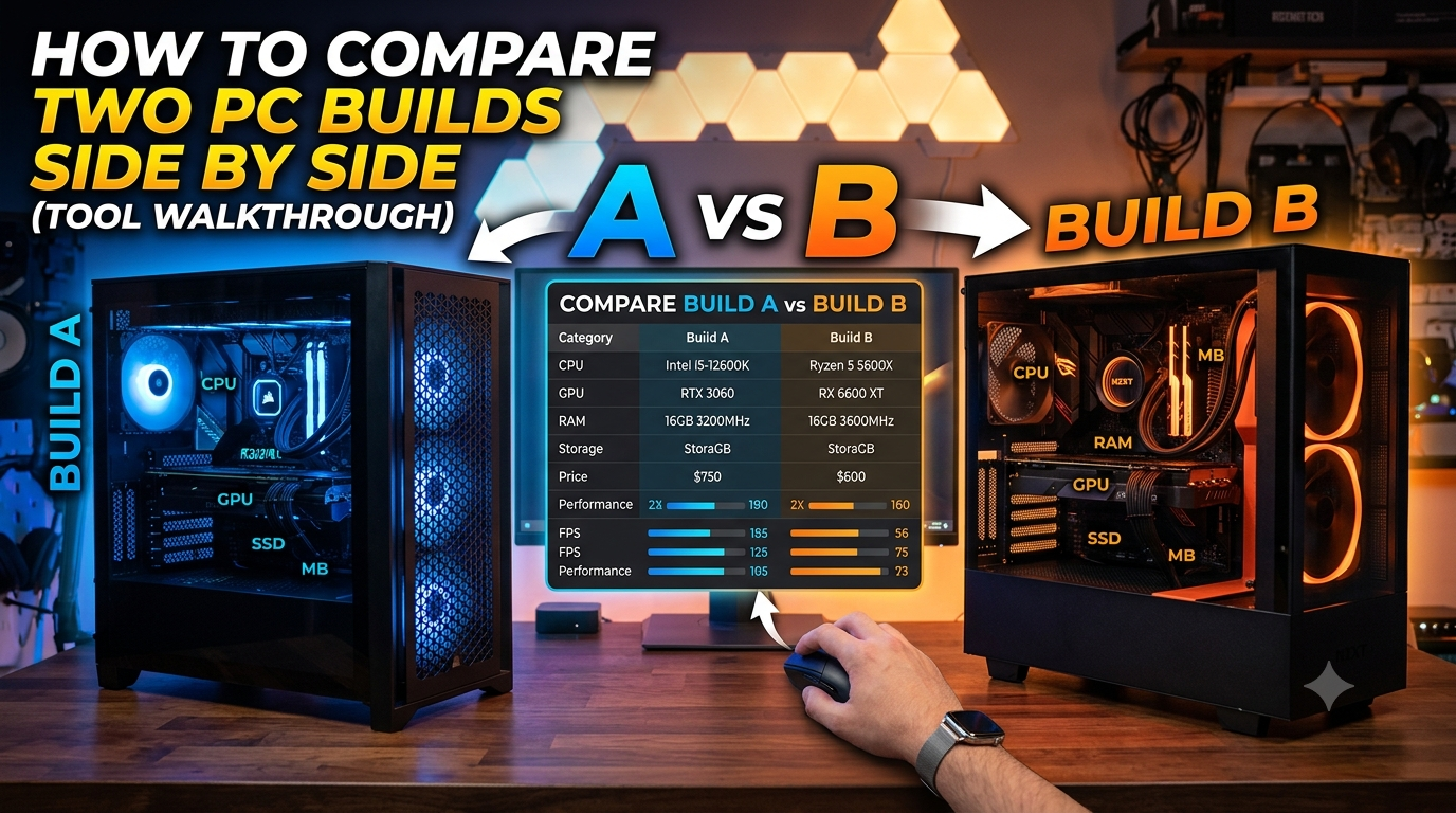 How to Compare Two PC Builds Side by Side (Tool Walkthrough)