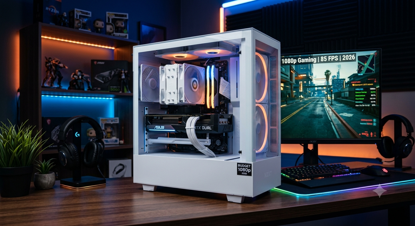 Best Budget PC Build for 1080p Gaming Without Bottlenecks (2026)