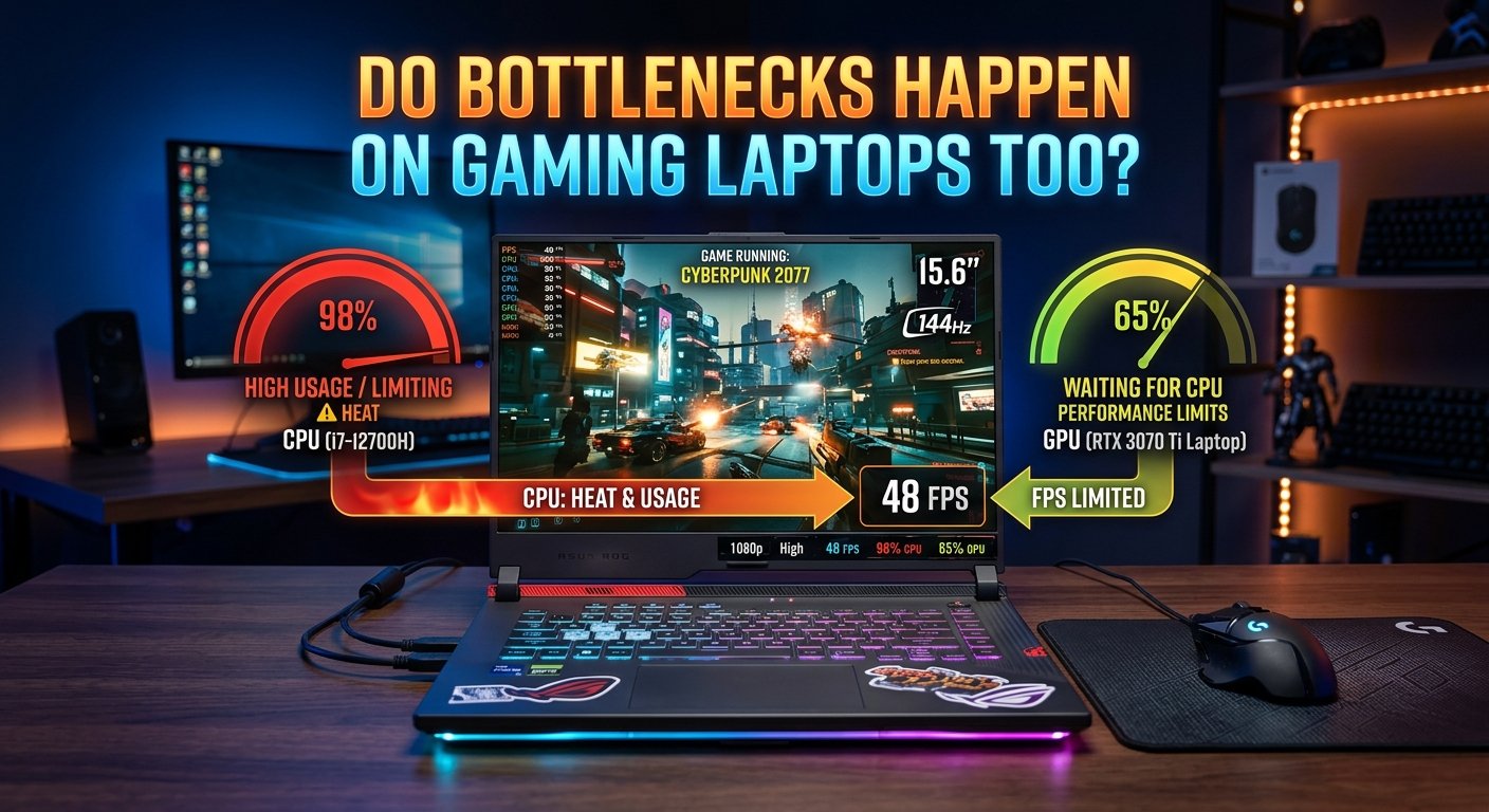 Do Bottlenecks Happen on Gaming Laptops Too?